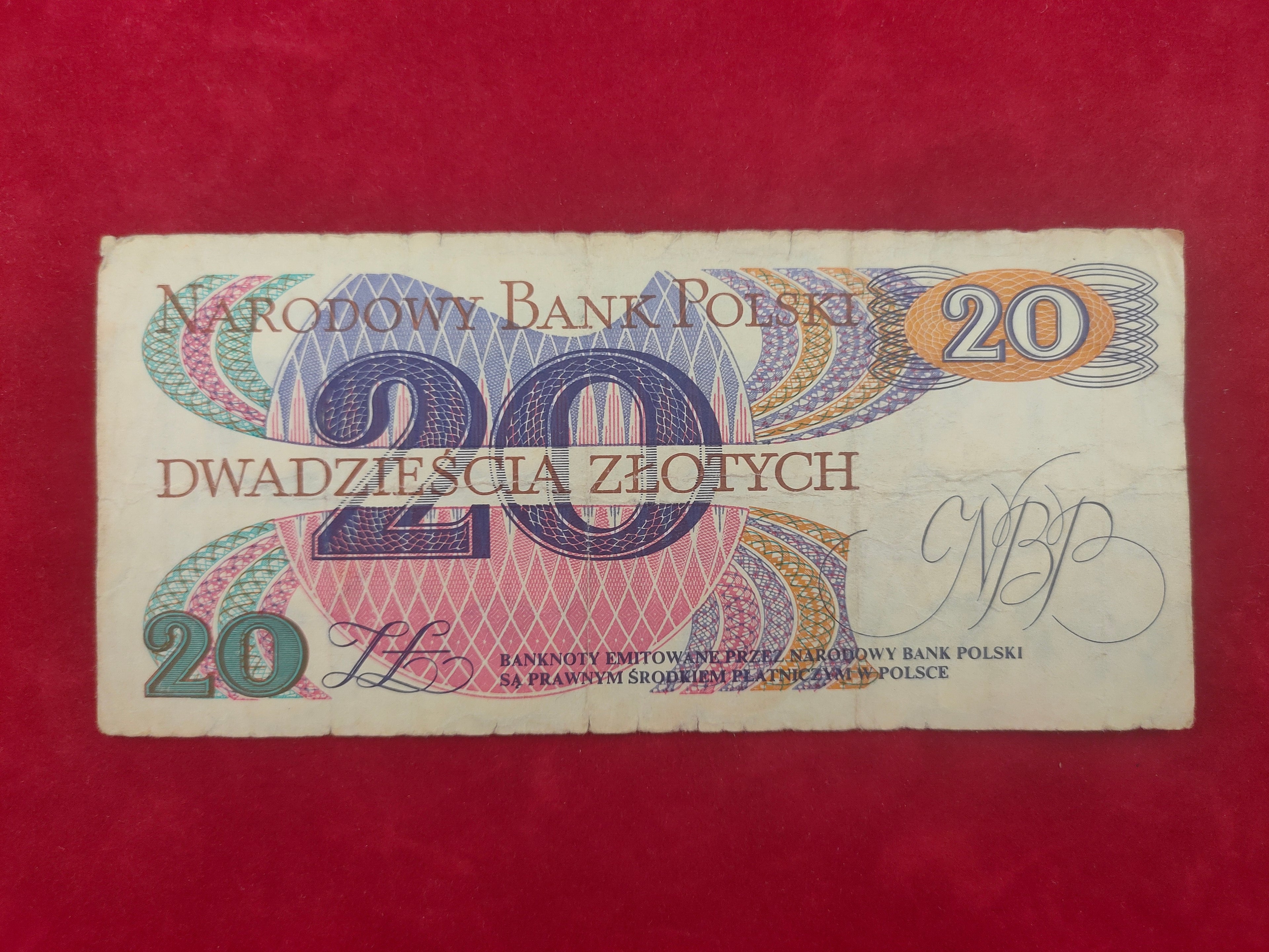 NATIONAL BANK OF POLAND 20 ZLOTYS (D413)