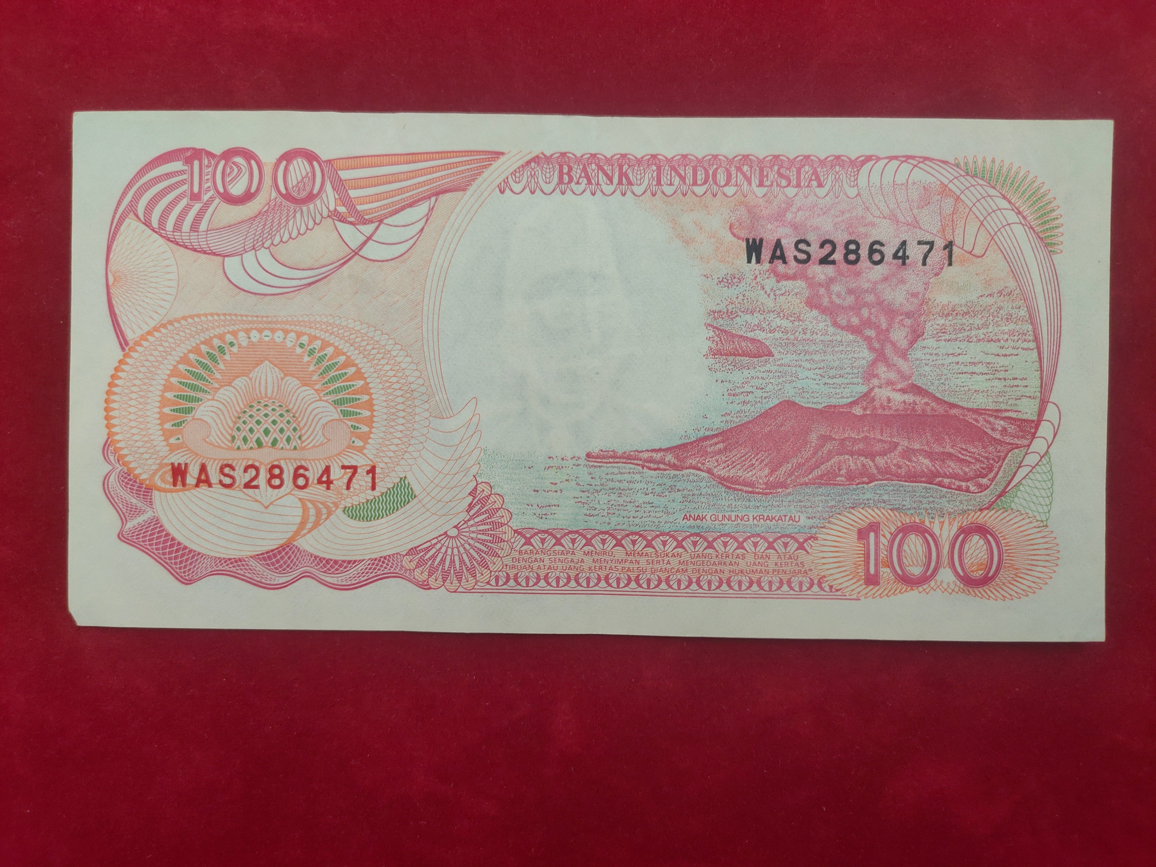 BANK INDONESIA 100 RUPIAH (D549)
