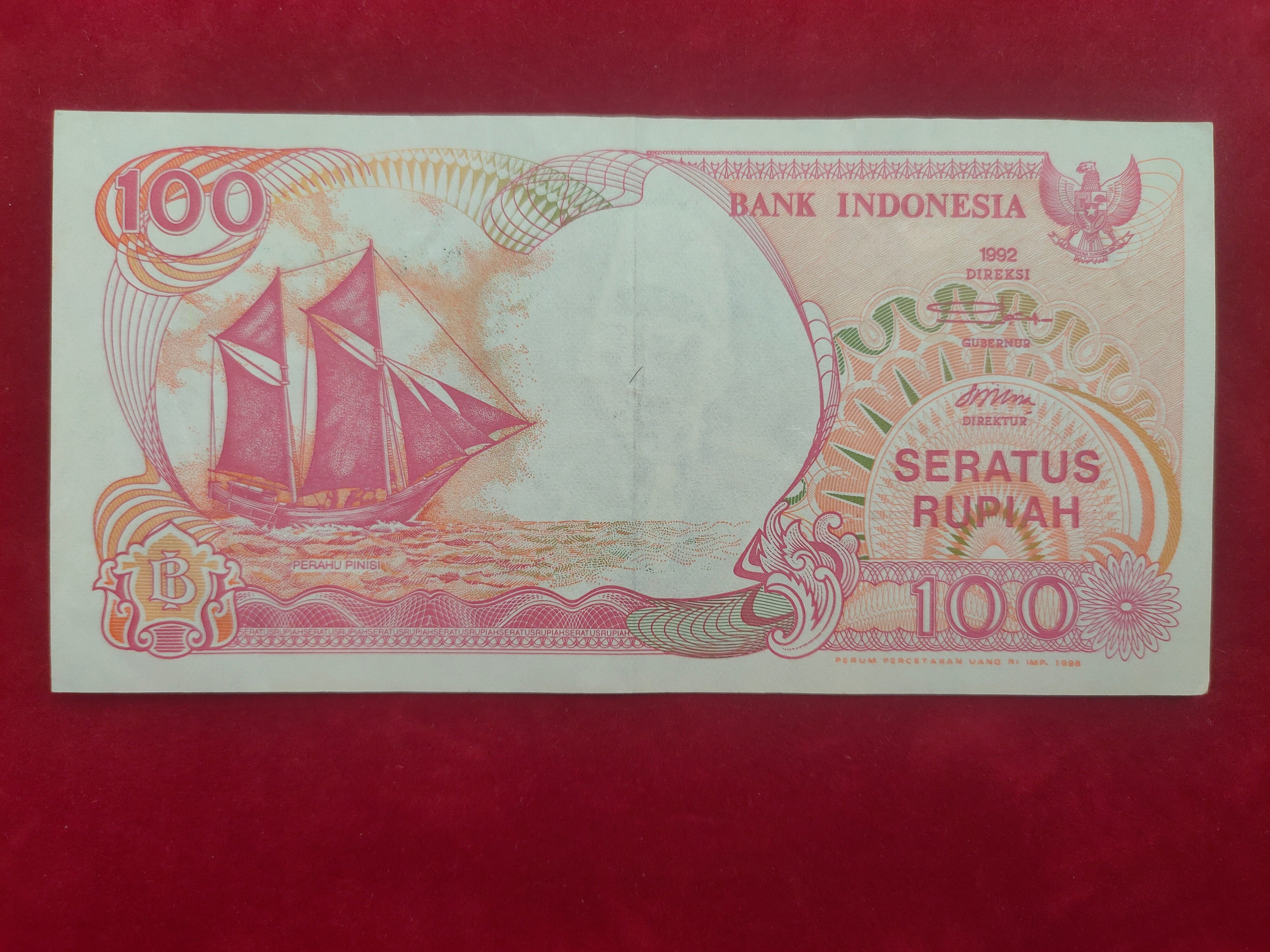 BANK INDONESIA 100 RUPIAH (D549)