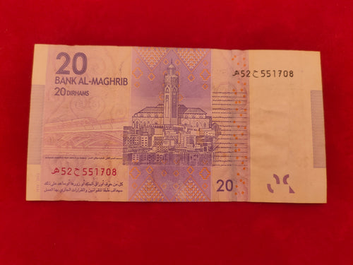 BANK AI-MAGHRIB 20 TOGROG (D398)