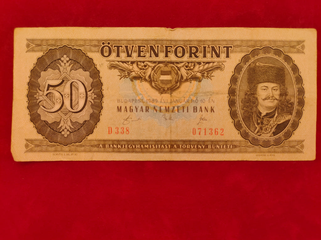 NATIONAL BANK OF HUNGARYIAN 50 FORINT (D645)