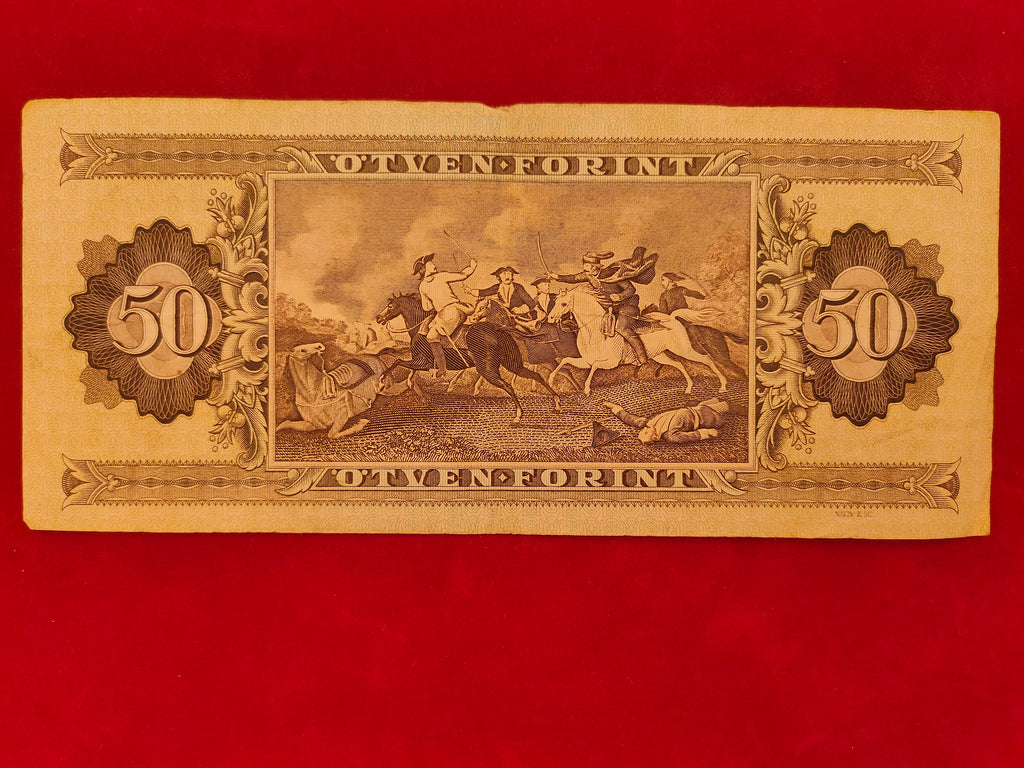 NATIONAL BANK OF HUNGARYIAN 50 FORINT (D645)