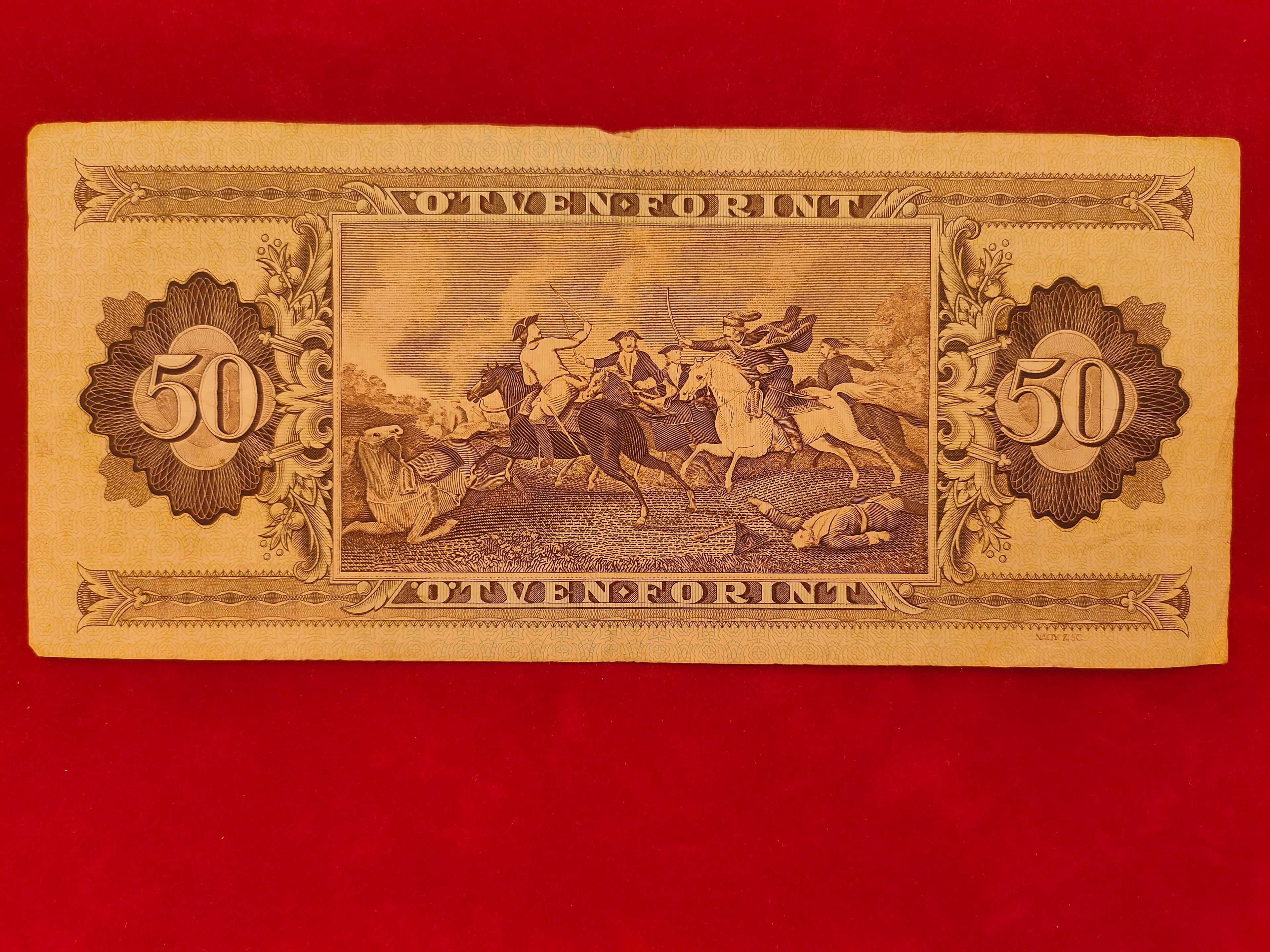 NATIONAL BANK OF HUNGARYIAN 50 FORINT (D645)