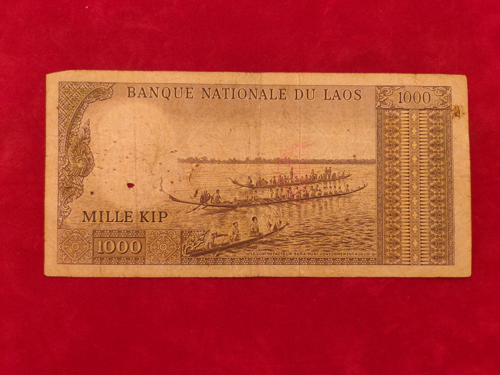 NATIONAL BANK OF LAOS 1000 KIP (836)