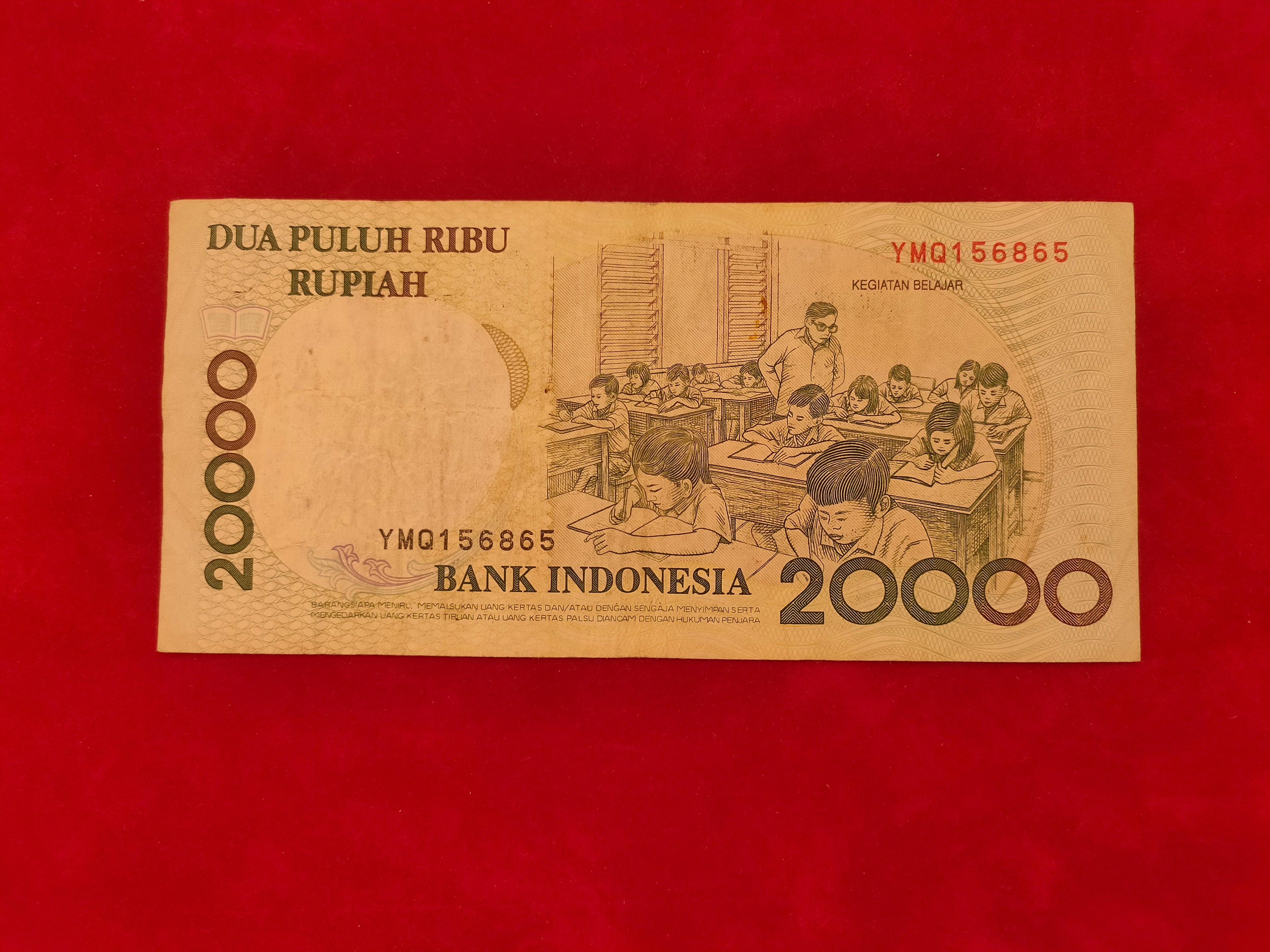 BANK INDONESIA 20000 RUPIAH (835)