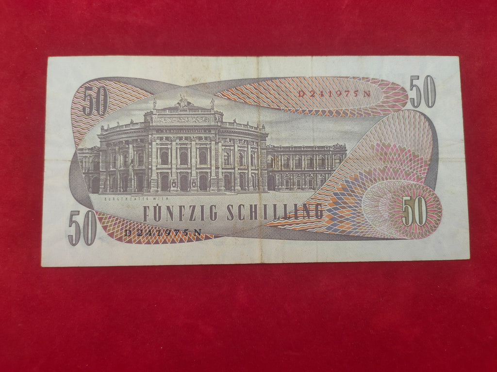 NATIONAL BANK OF AUSTRIA 50 SCHILLING (D455)
