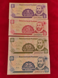 CENTRAL BANK OF NICARAGUA 1,5,10,25 CENTAVOS (C444)