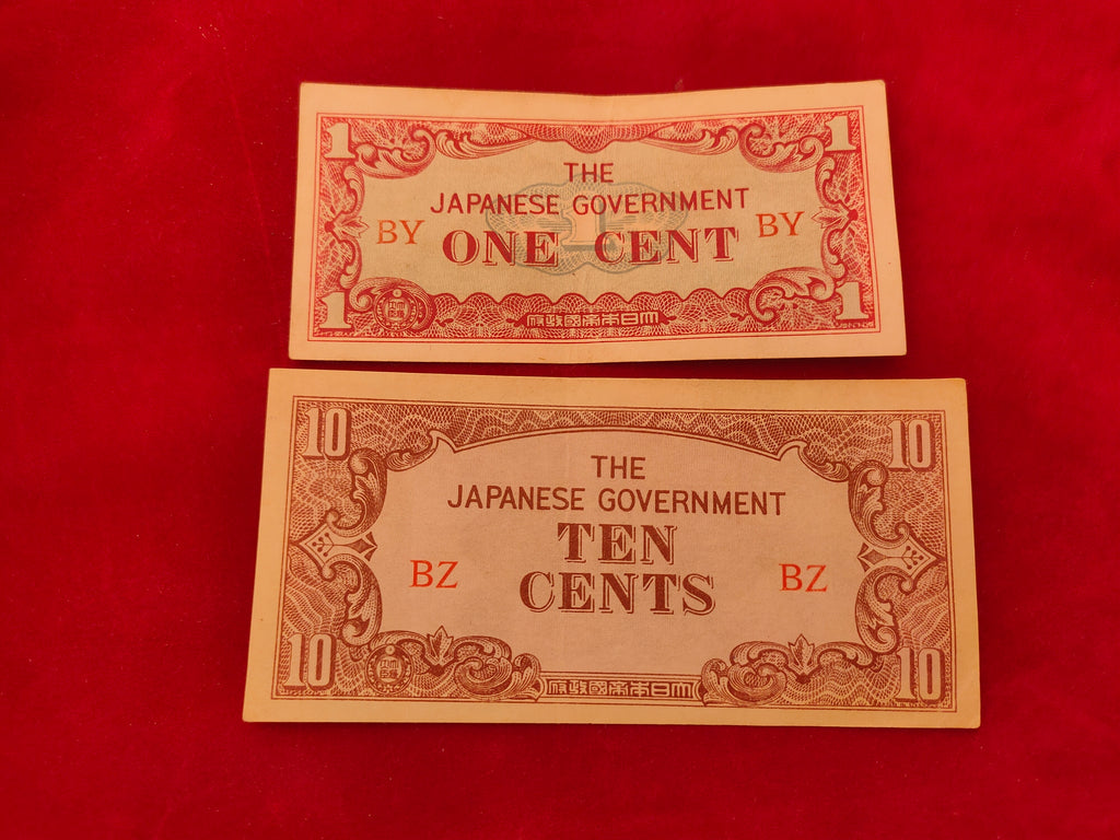 GOVERNMENT BANK OF JAPANESE 1, 10 CENTS (D682)