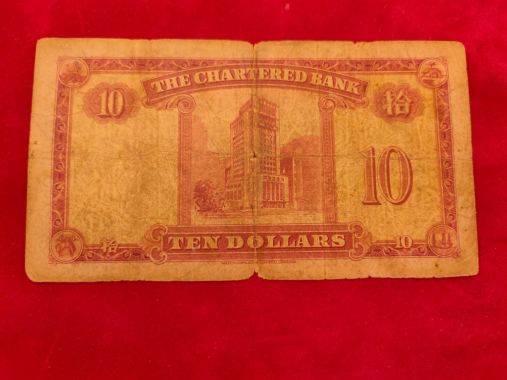 BANK OF CHARTERED 10 DOLLARS (4049)