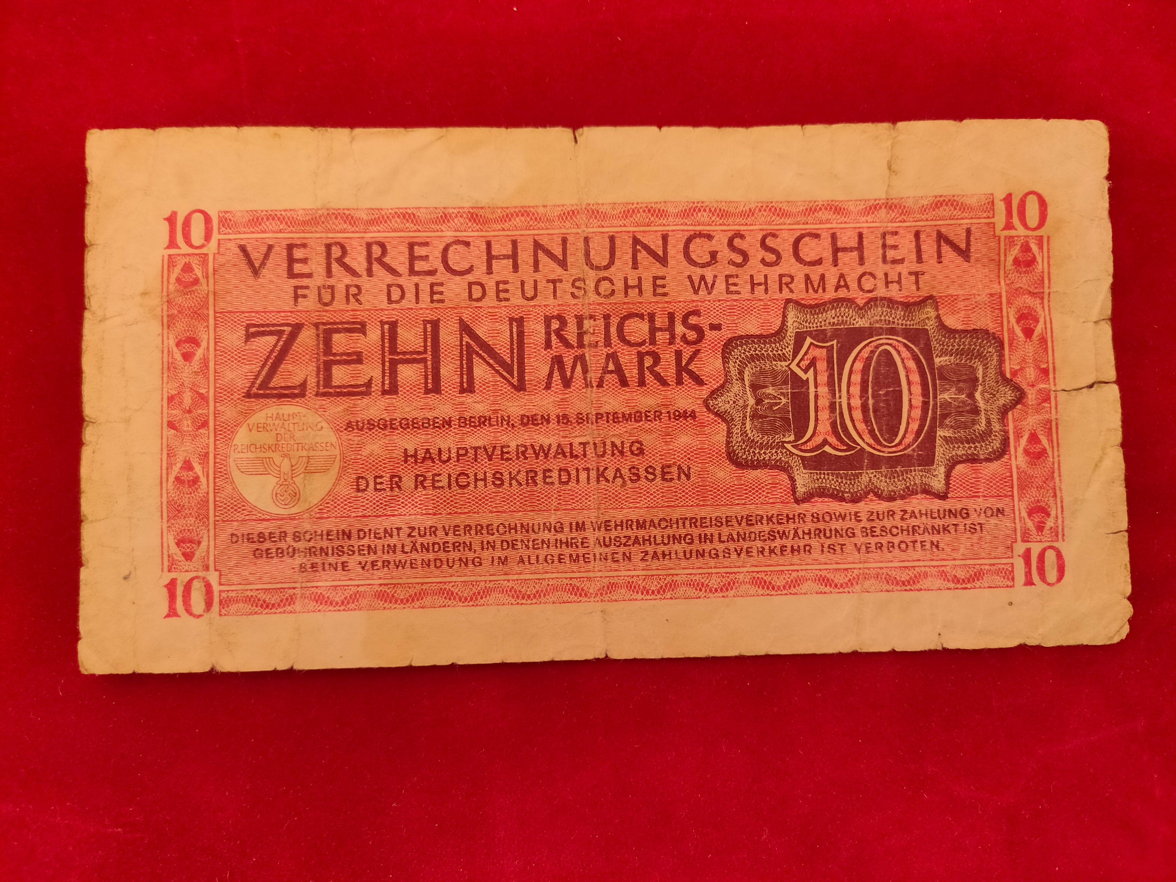 STATE BANK  GERMAN 10 MARK (C582)