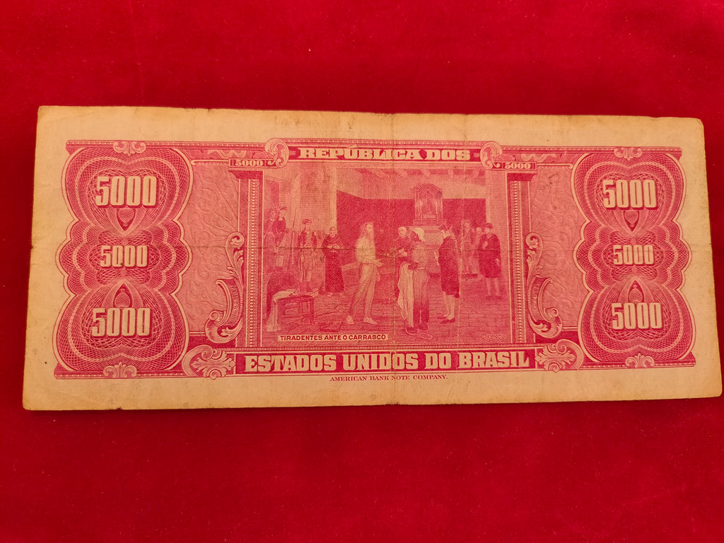 CENTRAL BANK OF BARSIL 5000 DOS (REF:119)
