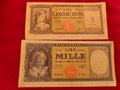BANK OF ITALY 500, 1000 LIRE (929)