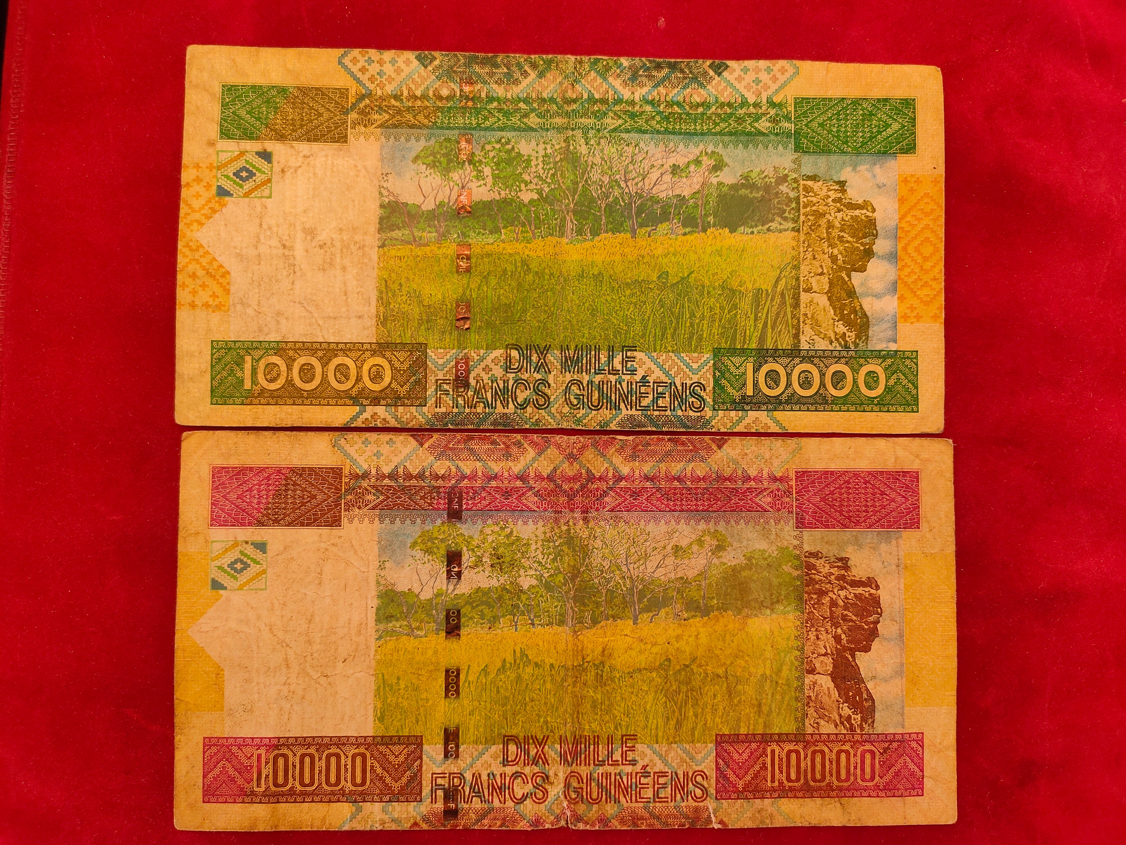 CENTRAL BANK OF GUINEA 10000 MILLE (C656)