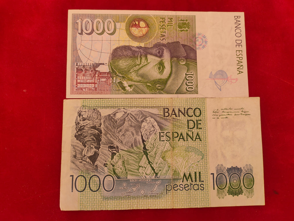 BANK OF SPAIN 1000 PESETAS (996)