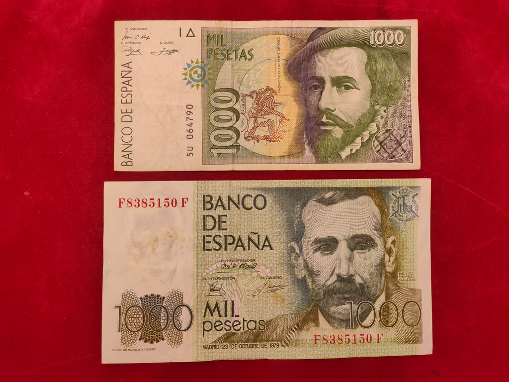 BANK OF SPAIN 1000, 1000, 2000, 5000 (995)
