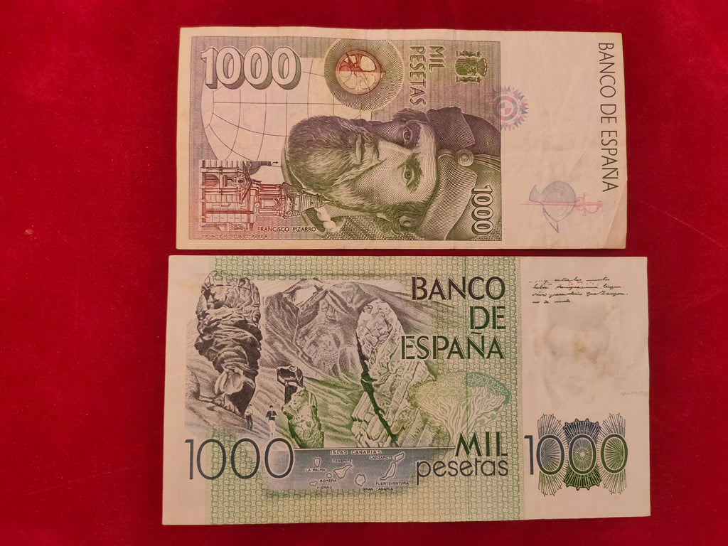 BANK OF SPAIN 1000, 1000, 2000, 5000 (995)