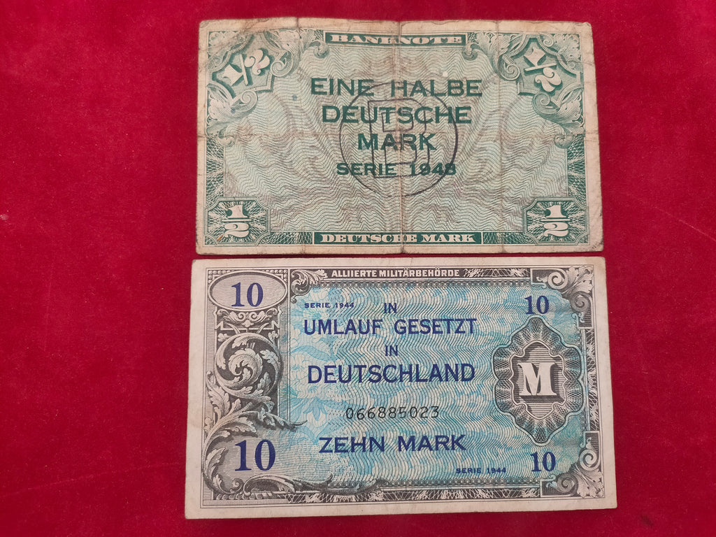 STATE BANK OF GERMANY 1/2, 10 MARK (C324)