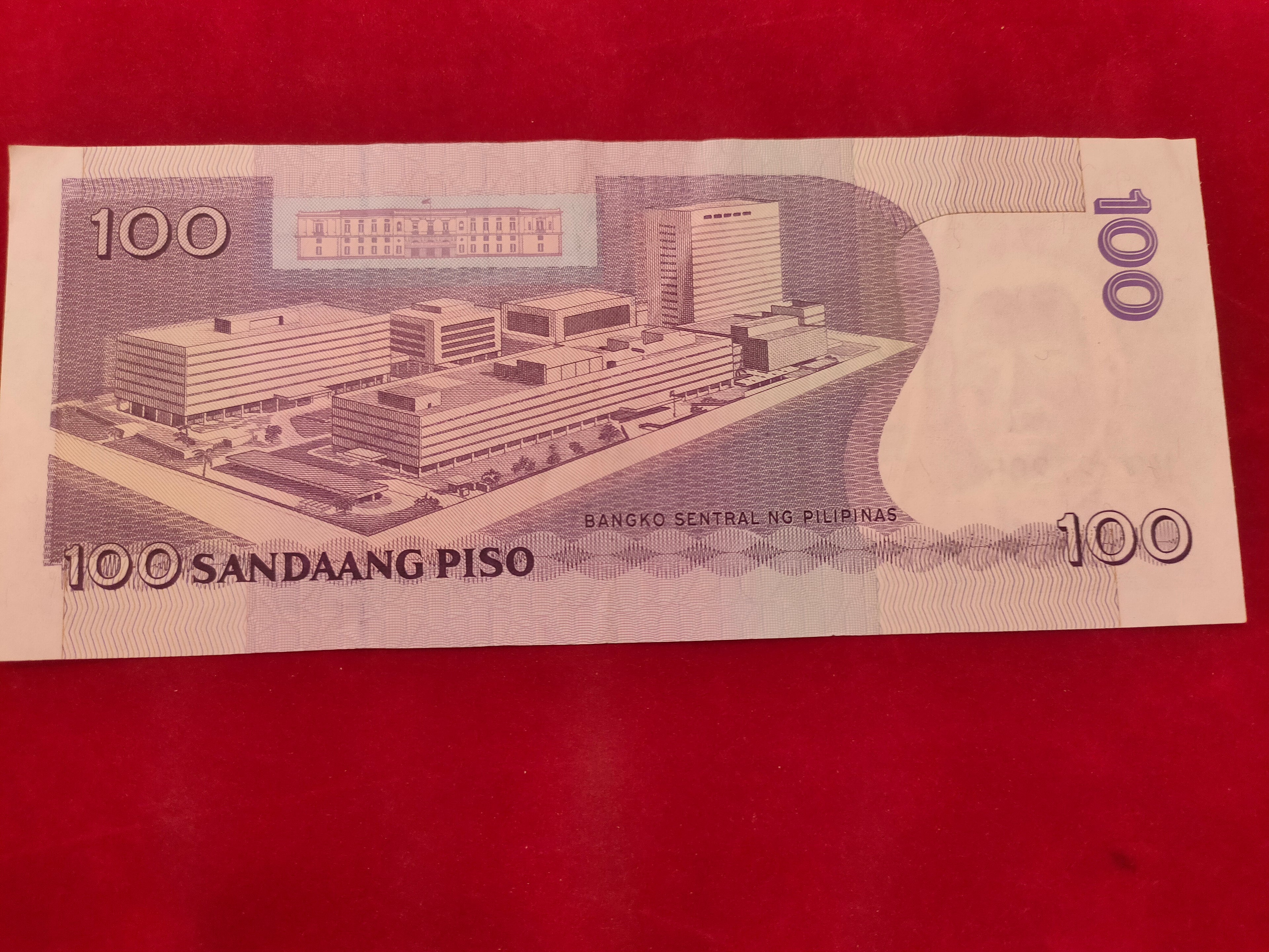 CENTRAL BANK OF PHILIPPINES 100 PISO (D740)
