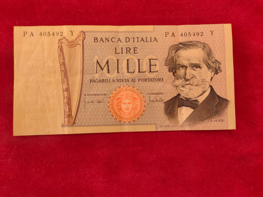 BANK OF  ITALY 1000 LIRE (C085)