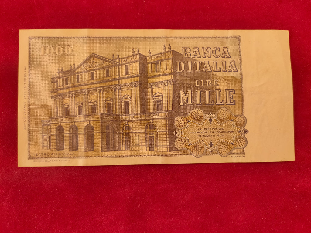 BANK OF  ITALY 1000 LIRE (C085)
