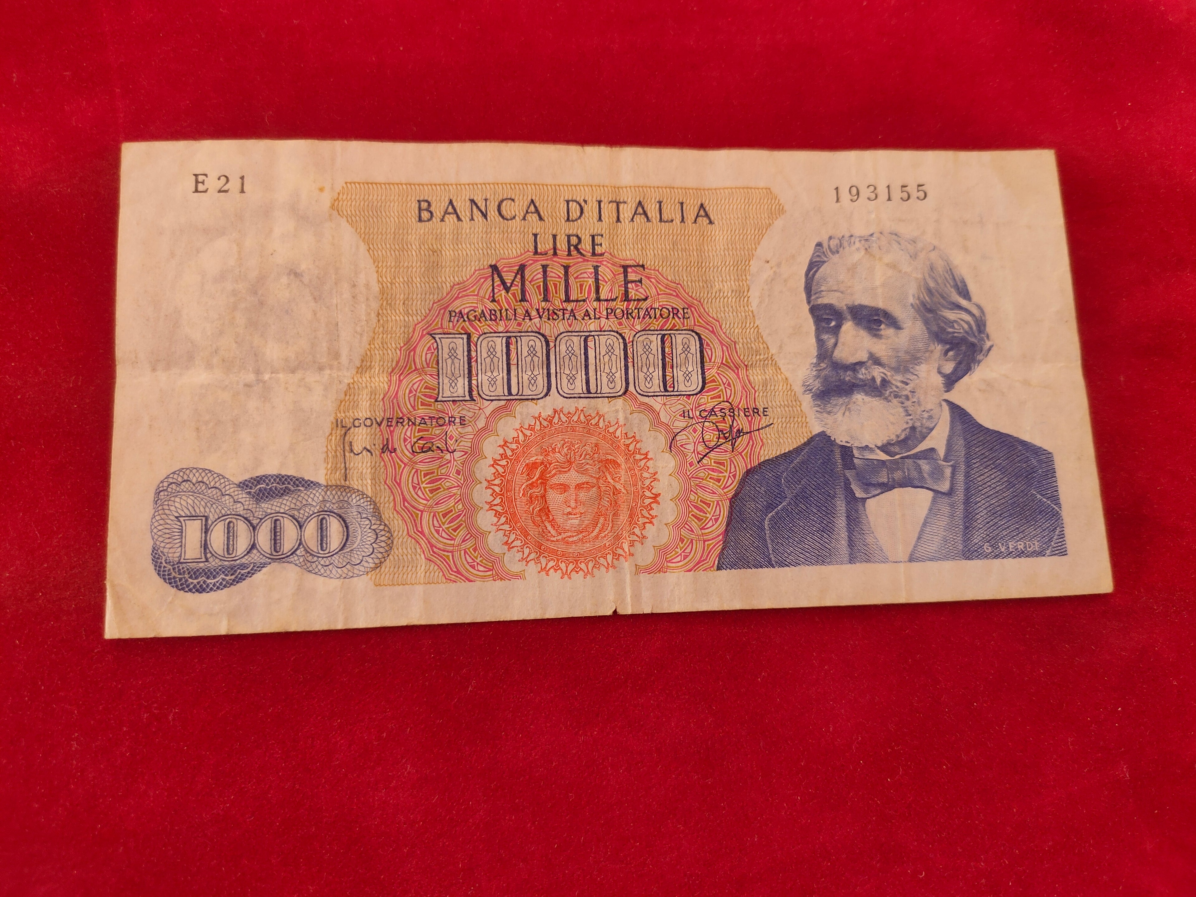 BANK OF ITALY 1000 LIRE (C088)