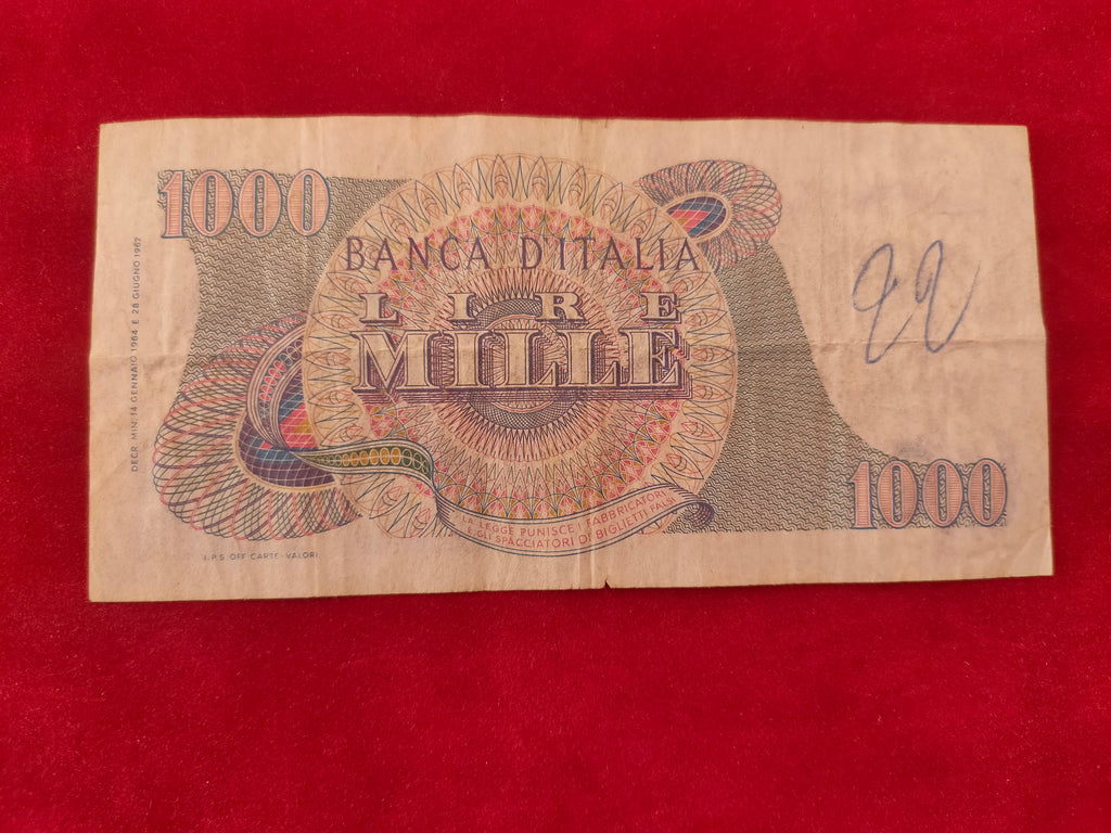 BANK OF ITALY 1000 LIRE (C088)