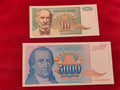 NATIONAL BANK OF YUGOSLAVIA 10, 5000 DINARA (C635)