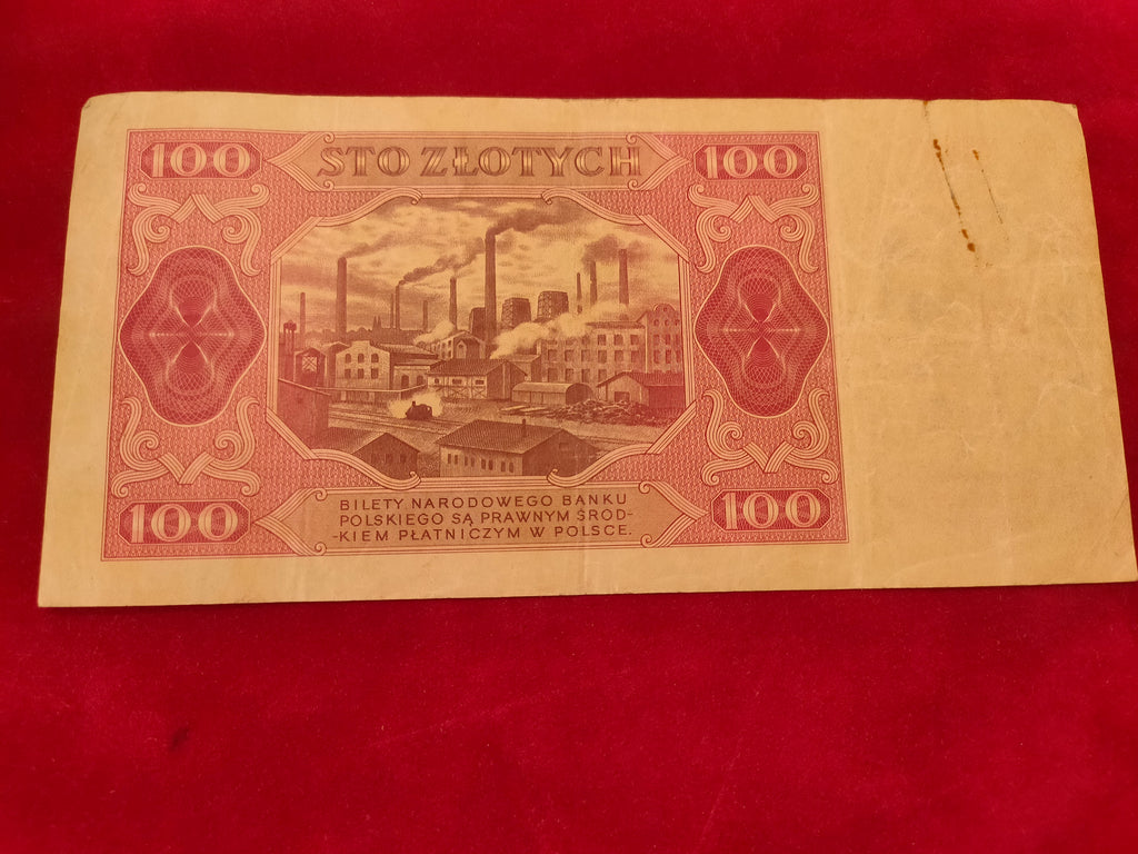 NATIONAL BANK OF POLAND 100 ZLOTYCH (891)