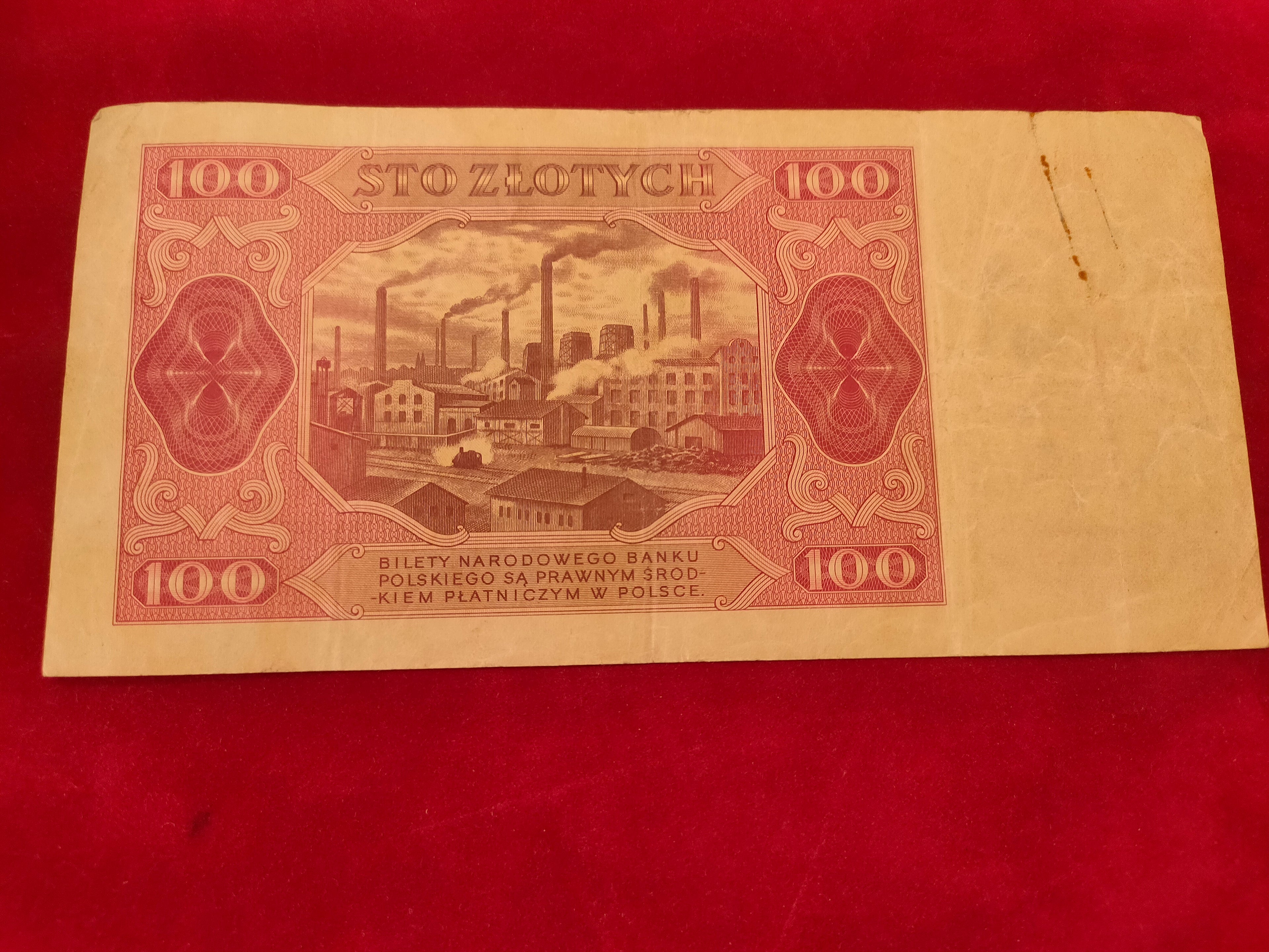NATIONAL BANK OF POLAND 100 ZLOTYCH (891)