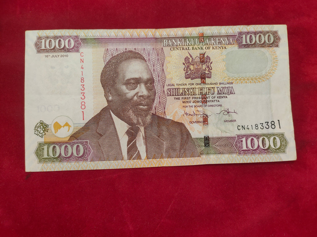 CENTRAL BANK OF KENYA 1000 SHILINGI (D582)