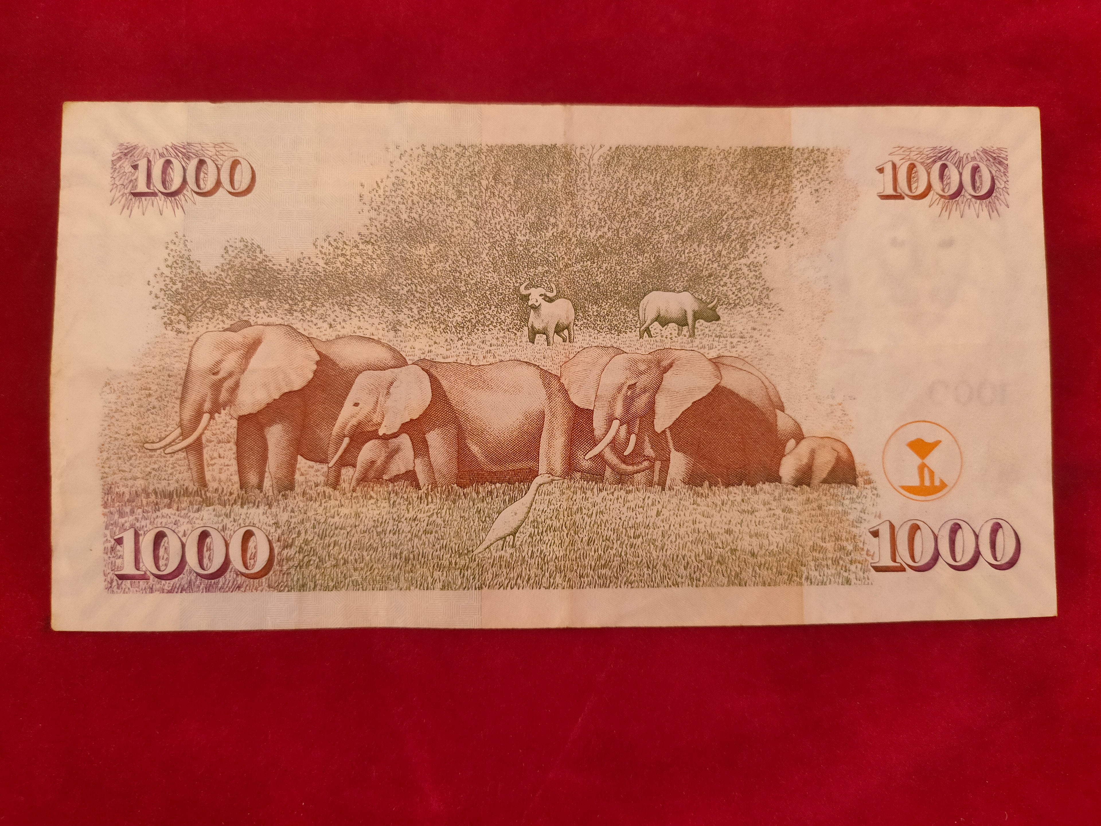 CENTRAL BANK OF KENYA 1000 SHILINGI (D582)
