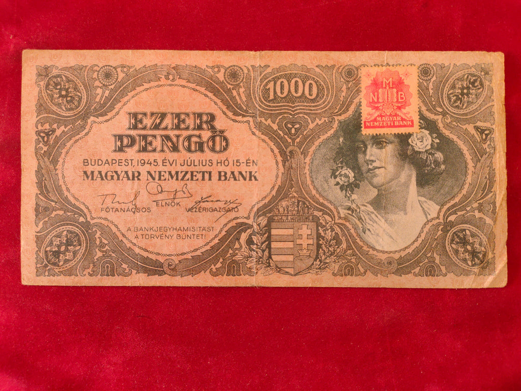 BANK OF HUNGARY 1000 PENGO (D982)