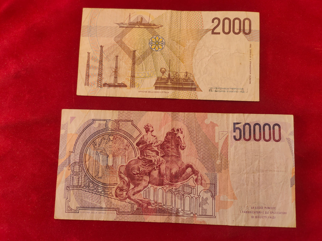 BANK OF ITALY 2000, 50000 LIRE (730)