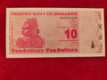 RESERVE BANK OF ZIMBABWE 10 DOLLARS (325)