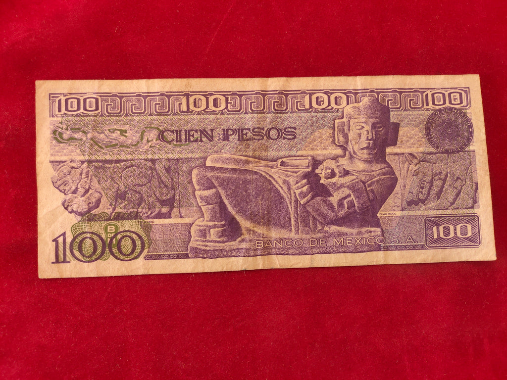 BANK OF MEXICO 100 PESOS (C297)