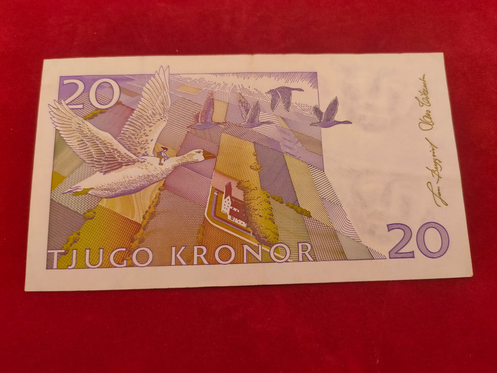 NATIONAL BANK OF SWEDEN 20 KRONOR (D828)