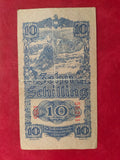 NATIONAL BANK OF AUSTRIA 10 SCHILLING (933)