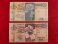 CENTRAL BANK OF SEYCHELLES 10, 25, 50, 100 RUPEES (289)