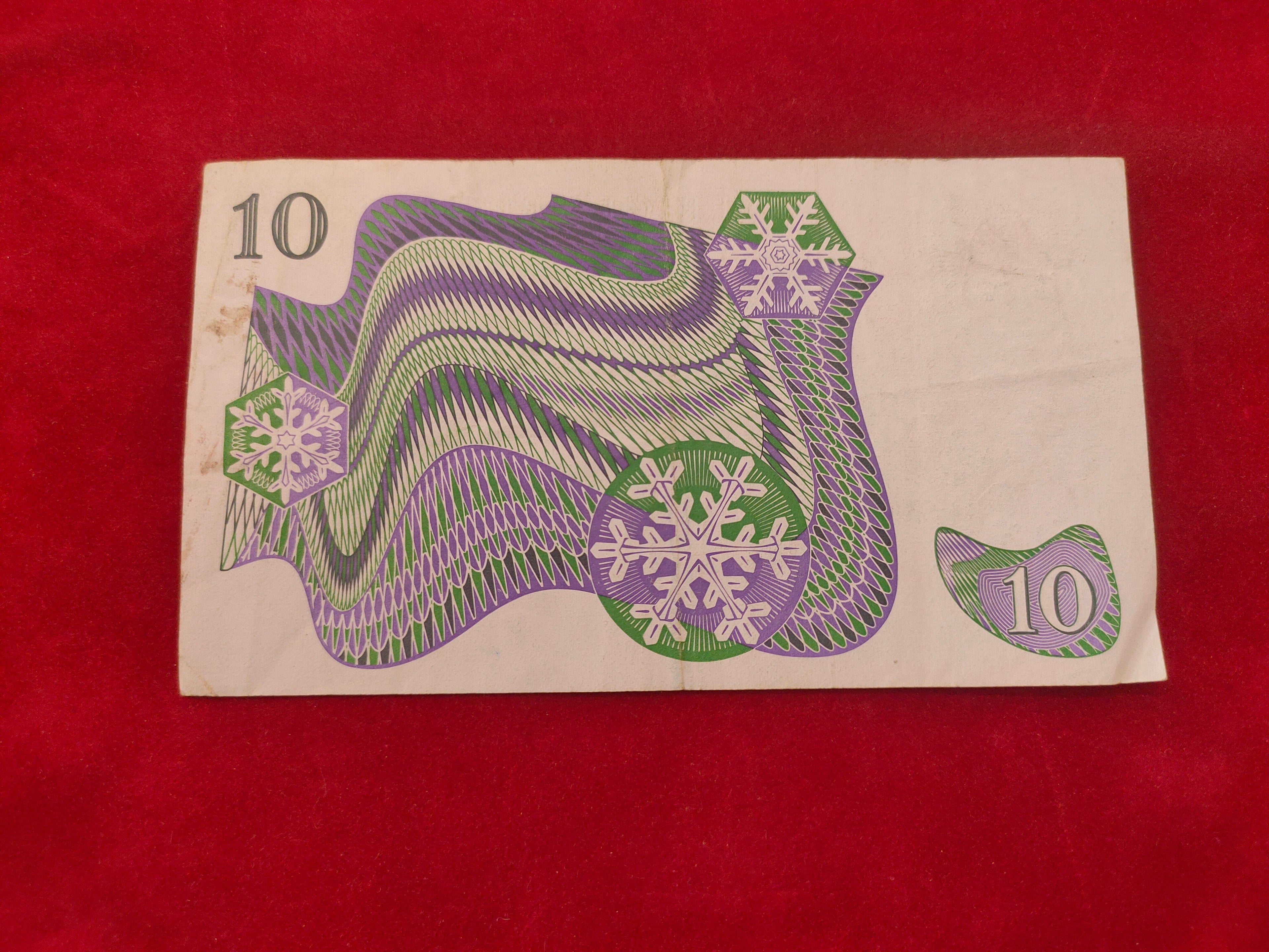 NATIONAL BANK OF SWEDEN 10 KRONOR (D798)