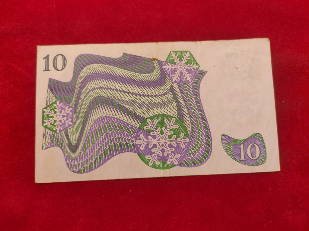NATIONAL BANK OF SWEDEN 10 KRONOR (D797)