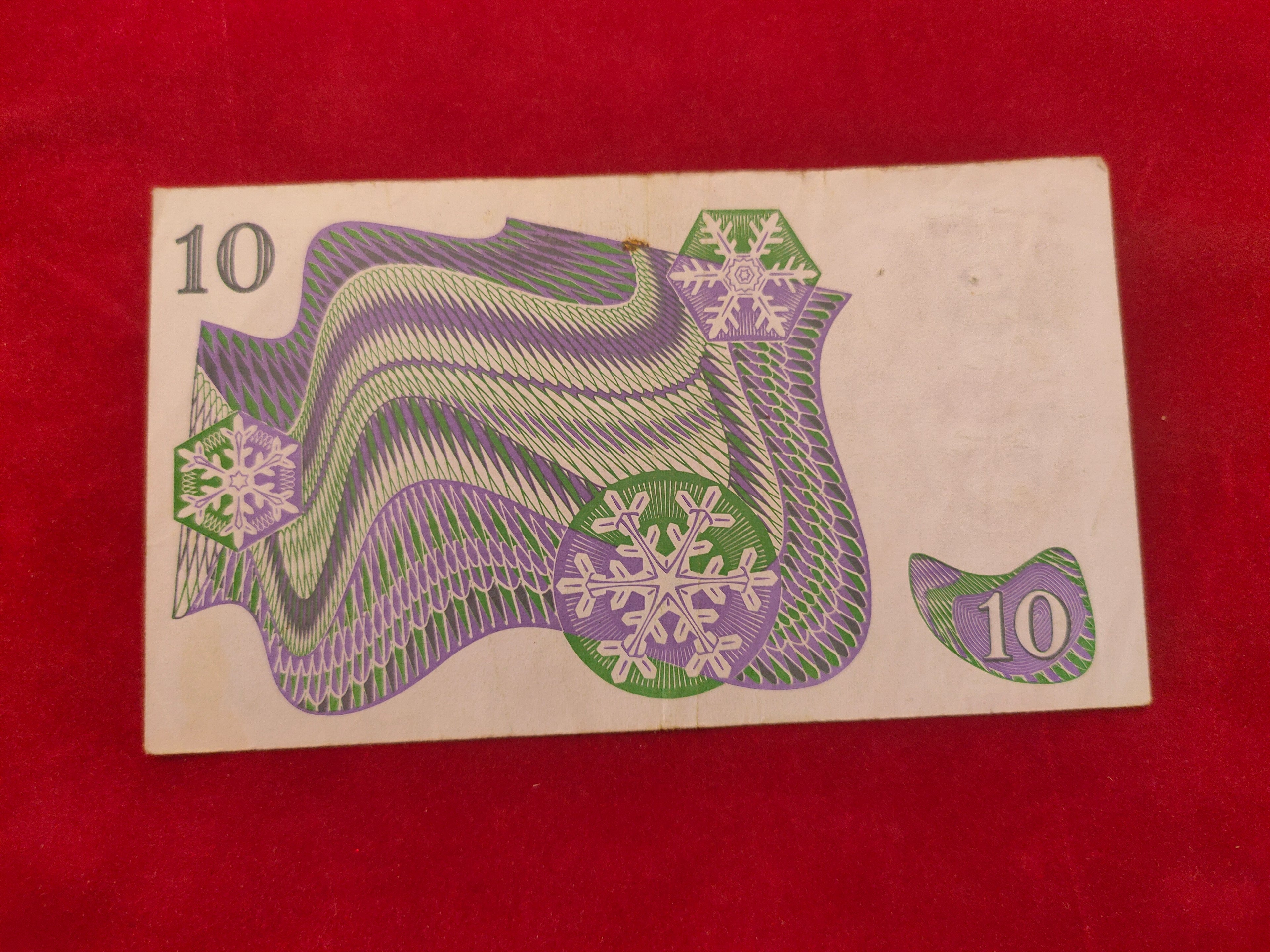 NATIONAL BANK OF SWEDEN 10 KRONOR (D797)