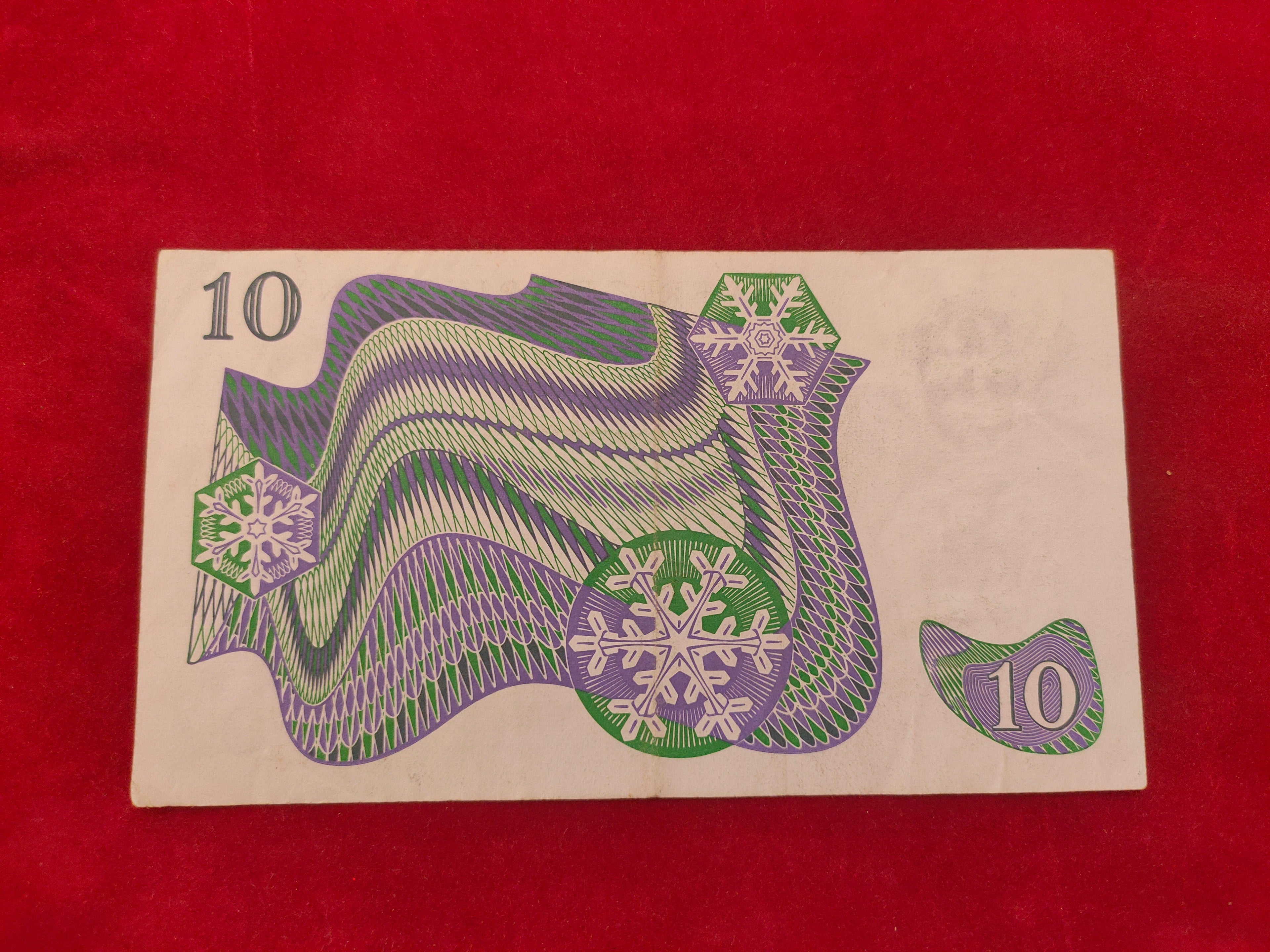 NATIONAL BANK OF SWEDEN 10 KRONOR (D796)
