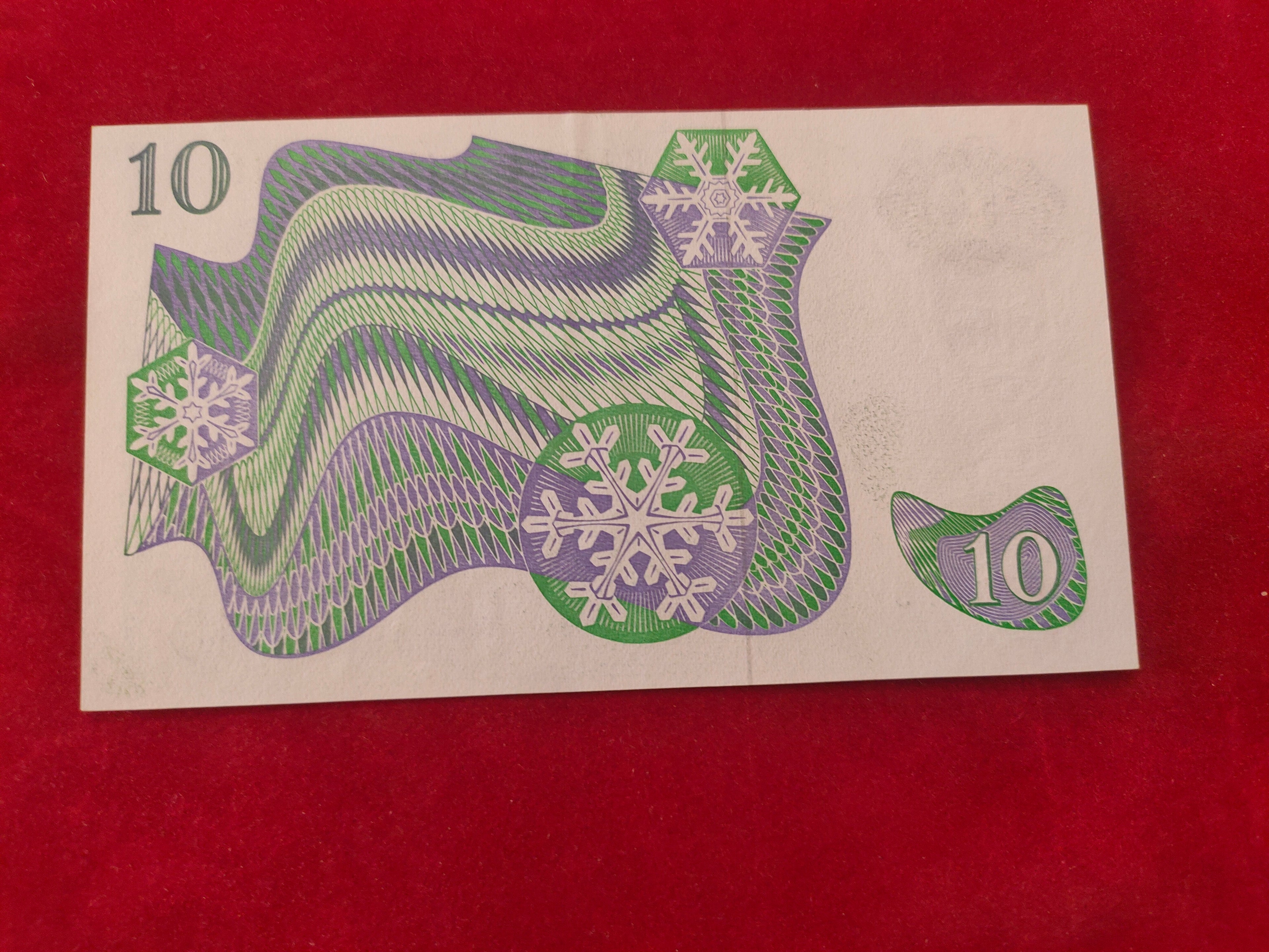 NATIONAL BANK OF SWEDEN 10 KRONOR (D795)