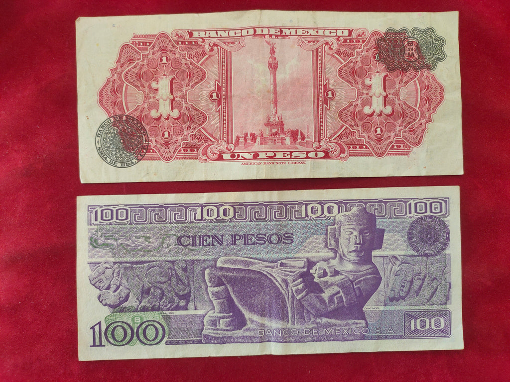 BANK OF MEXICO 1, 100 PESOS (D793)