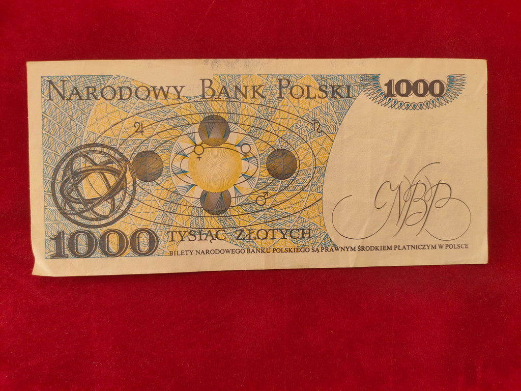 BANK OF POLAND 1000 ZLOTYCH (D750)