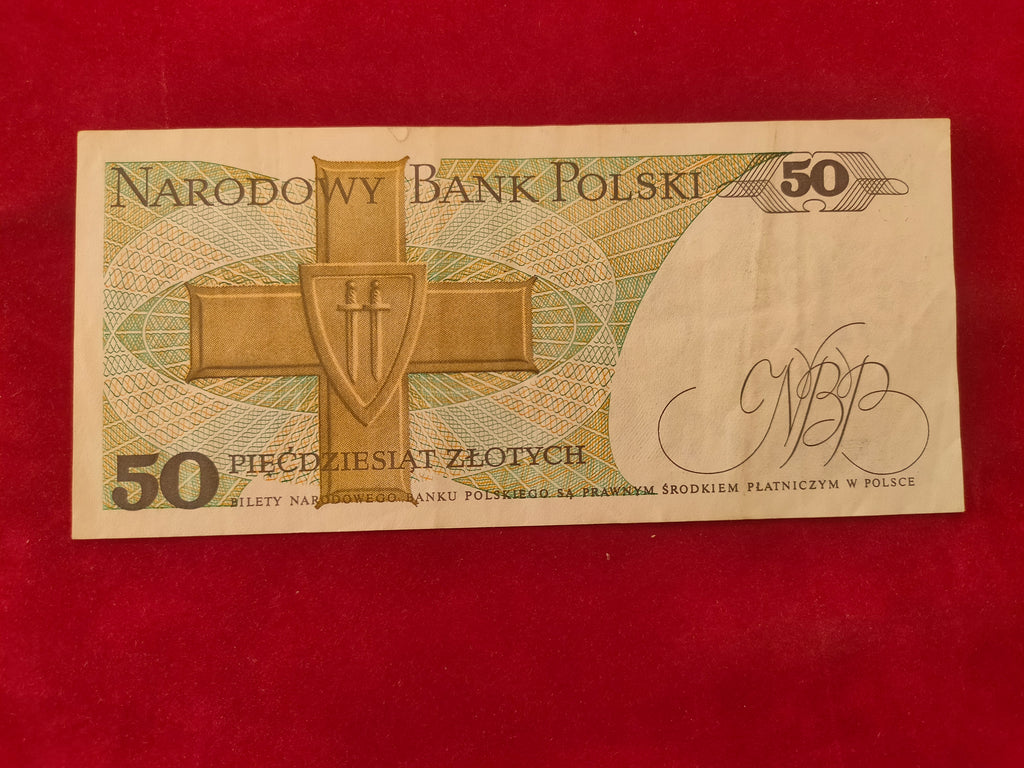 BANK OF POLAND 50 ZLOTYCH (D750)