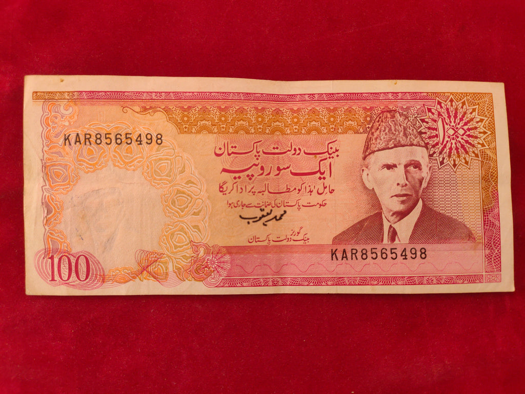 STATE BANK OF PAKISTAN 100 RUPEES (D818)