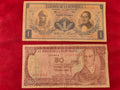 BANK OF COLAMBIA 1, 50 PESOS ORO (D821)