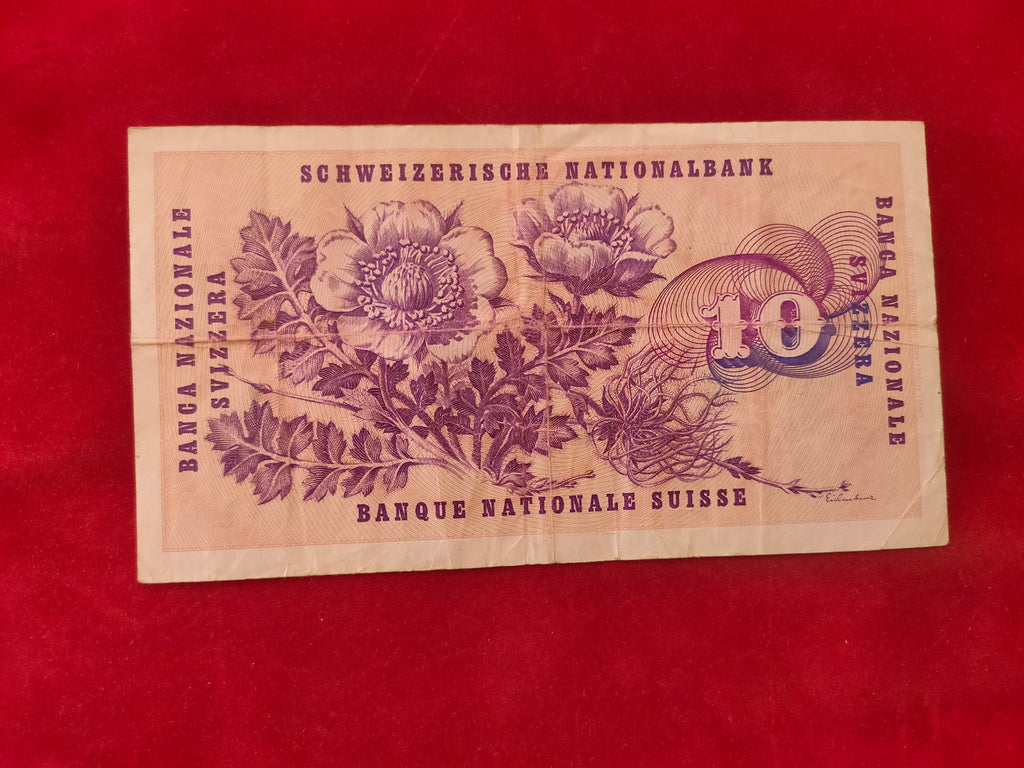 NATIONAL BANK OF SWITZERLAND 10 FRANCS (D776)