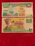 BANK OF SINGAPORE 5 DOLLARS (D898)